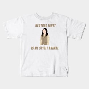 neutral janet Kids T-Shirt